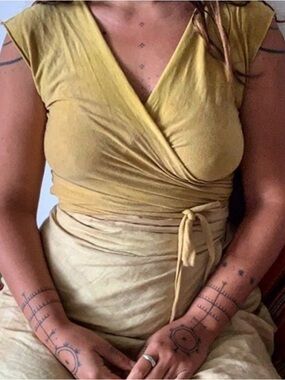 ISO! Wrap Top natural fibers